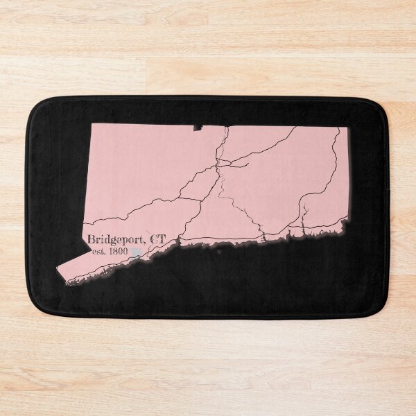 Item preview, Bridgeport, CT [Pink] designed and sold by PhilbonianDezin.