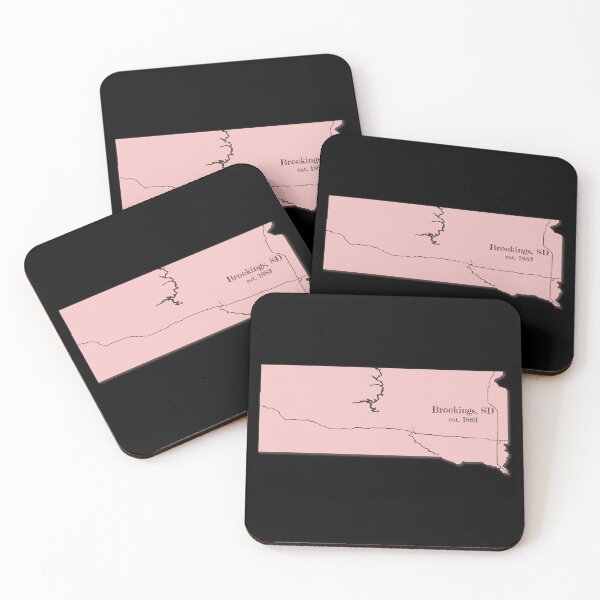 Item preview, Brookings, SD [Pink] designed and sold by PhilbonianDezin.