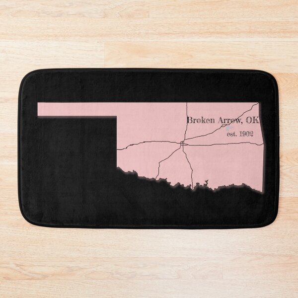 Item preview, Broken Arrow, OK [Pink] designed and sold by PhilbonianDezin.