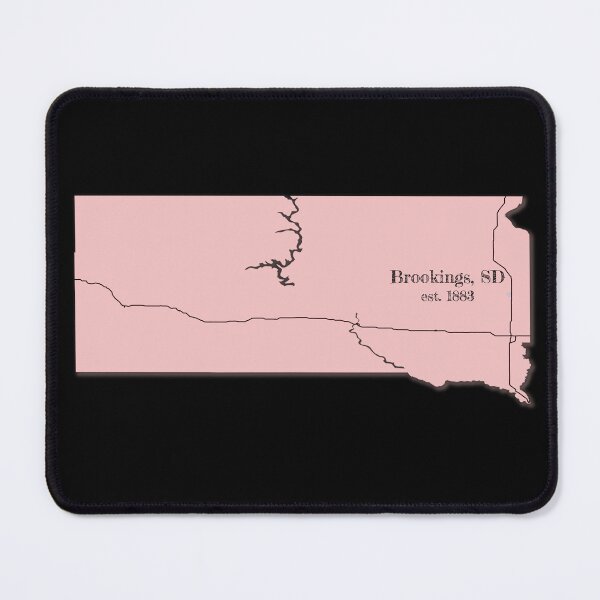Item preview, Brookings, SD [Pink] designed and sold by PhilbonianDezin.