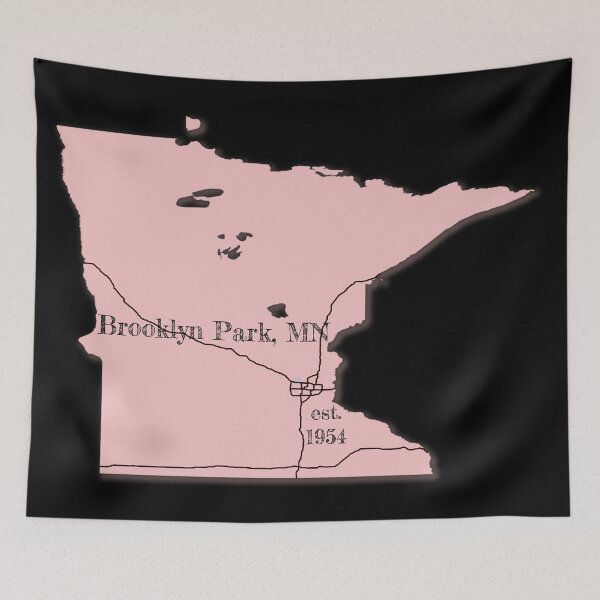 Item preview, Brooklyn Park, MN [Pink] designed and sold by PhilbonianDezin.