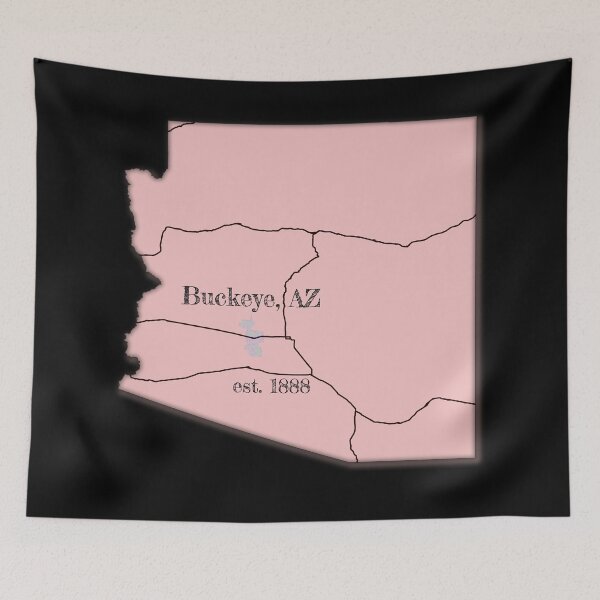 Item preview, Buckeye, AZ [Pink] designed and sold by PhilbonianDezin.