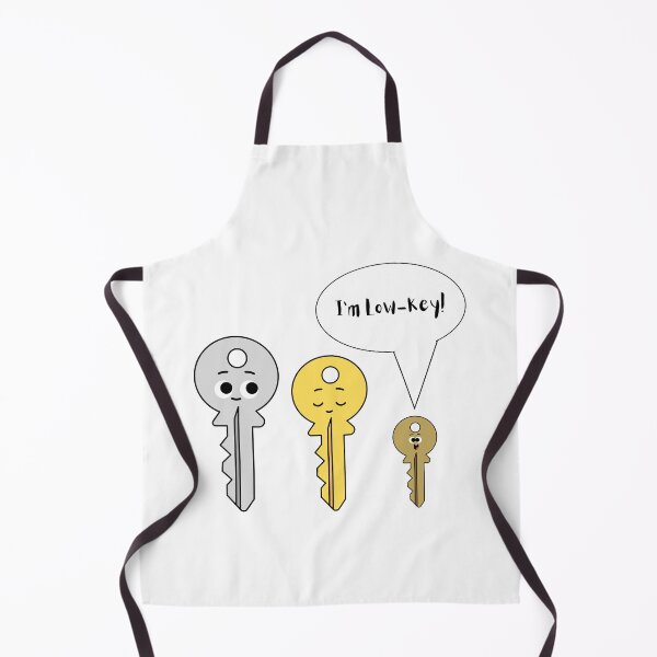 Item preview, I'm Low-Key - Cute Key Design designed and sold by LaughingLabCoat.