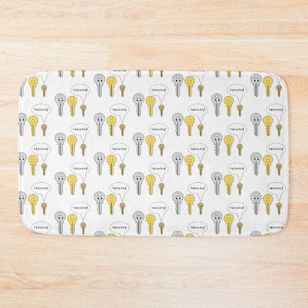 Item preview, I'm Low-Key - Cute Key Design designed and sold by LaughingLabCoat.