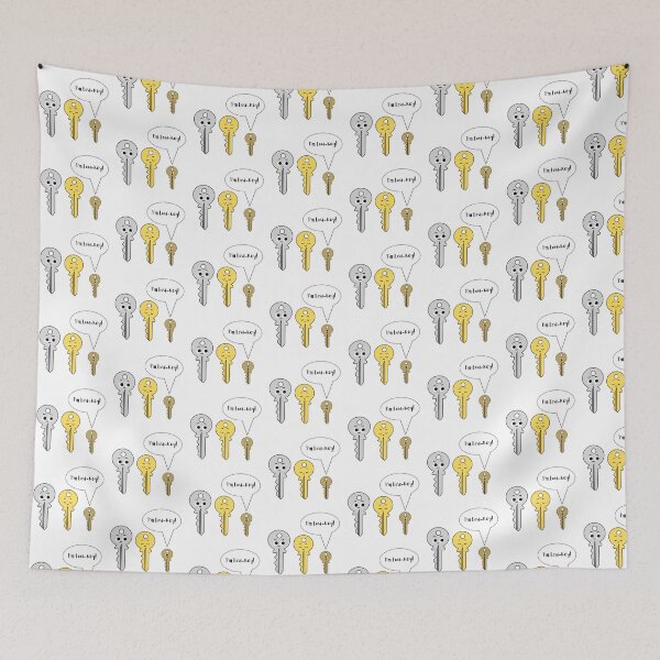 Item preview, I'm Low-Key - Cute Key Design designed and sold by LaughingLabCoat.