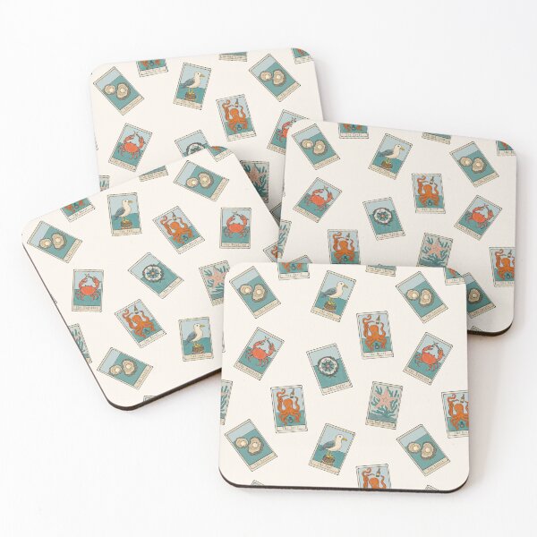 Item preview, Tidepool Tarot – Mystical Coastal Major Arcana Pattern designed and sold by AtelierBrumeArt.