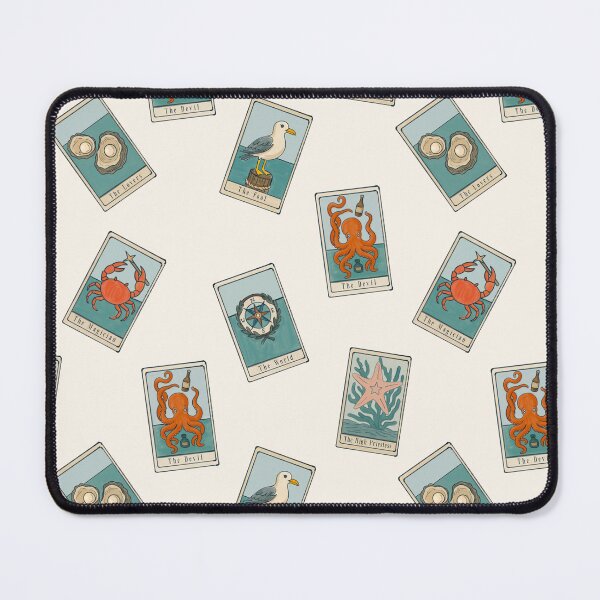 Item preview, Tidepool Tarot – Mystical Coastal Major Arcana Pattern designed and sold by AtelierBrumeArt.