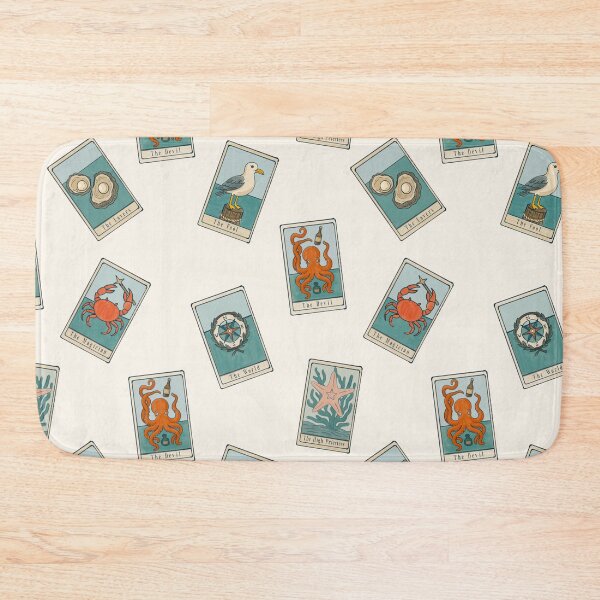 Item preview, Tidepool Tarot – Mystical Coastal Major Arcana Pattern designed and sold by AtelierBrumeArt.