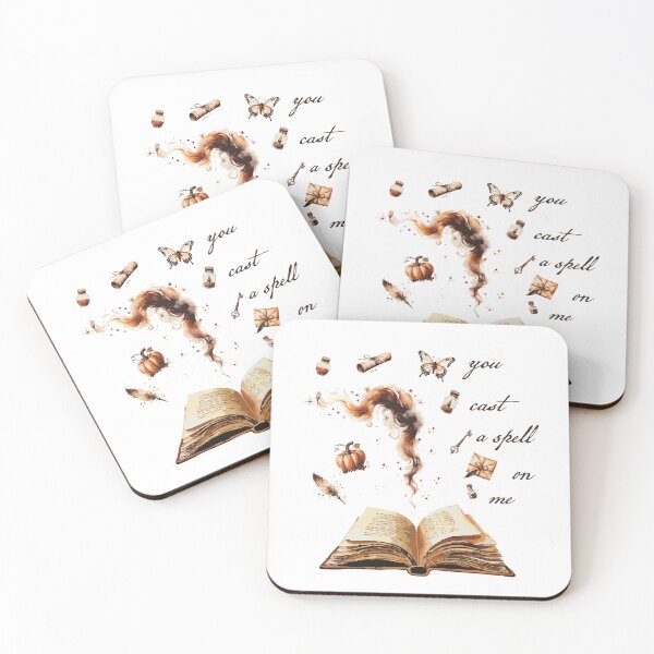 Item preview, You Cast a Spell on Me | Cozy Witchy Autumn Art by Anne Brooke Art designed and sold by Anne Brooke Art.