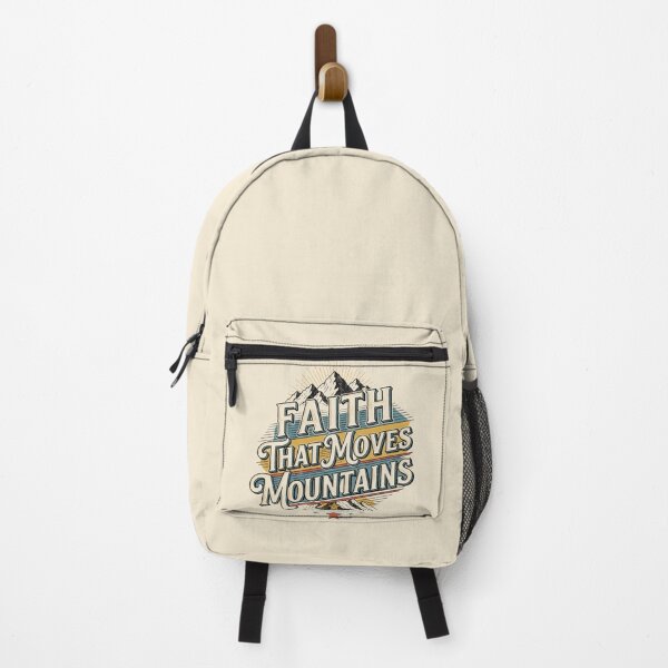 Item preview, Faith That Moves Mountains Christian Quote Inspirational Scripture Design designed and sold by Gahyl7.