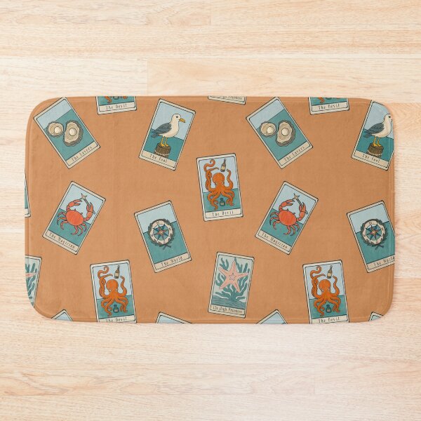 Item preview, Peach Tidepool Tarot – Mystical Coastal Major Arcana Pattern designed and sold by AtelierBrumeArt.