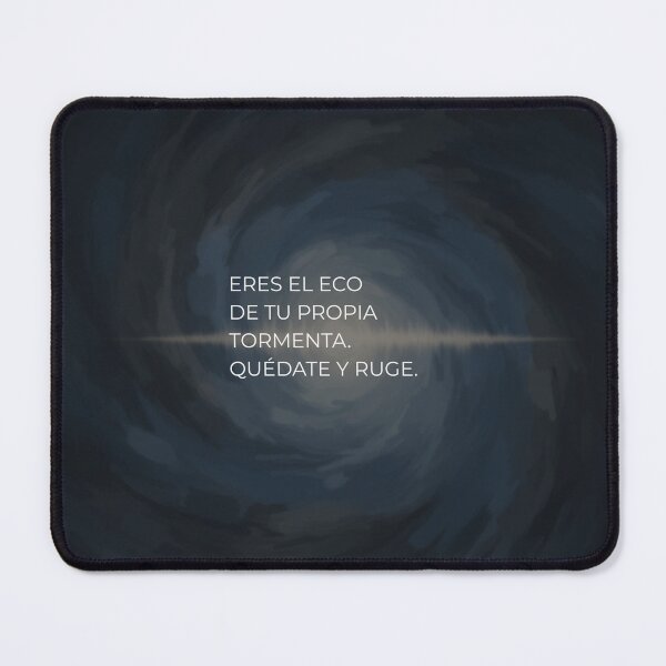 Item preview, You Are the Echo of Your Own Storm — Inner Power Motivational Poster designed and sold by chapeto.