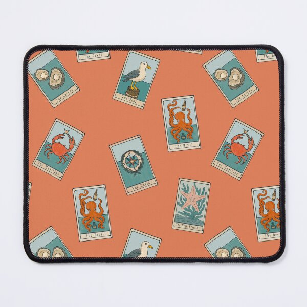 Item preview, Coral Tidepool Tarot – Mystical Coastal Major Arcana Pattern designed and sold by AtelierBrumeArt.