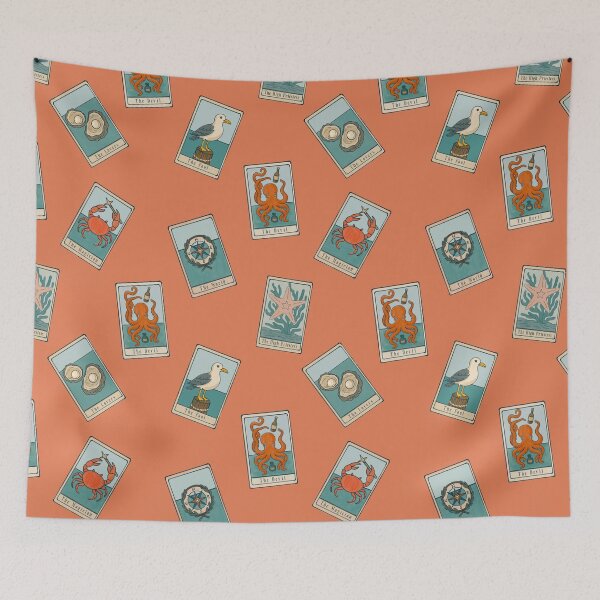 Item preview, Coral Tidepool Tarot – Mystical Coastal Major Arcana Pattern designed and sold by AtelierBrumeArt.