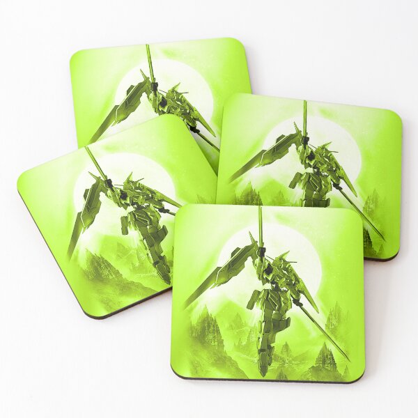 Item preview, Bael Gundam Digital Artwork green frame gundam designed and sold by sabartgunpla.