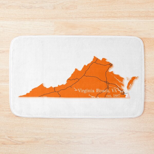 Item preview, Virginia Beach, VA [Orange] designed and sold by PhilbonianDezin.