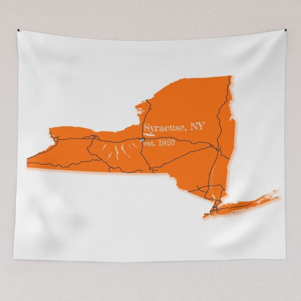 Item preview, Syracuse, NY [Orange] designed and sold by PhilbonianDezin.