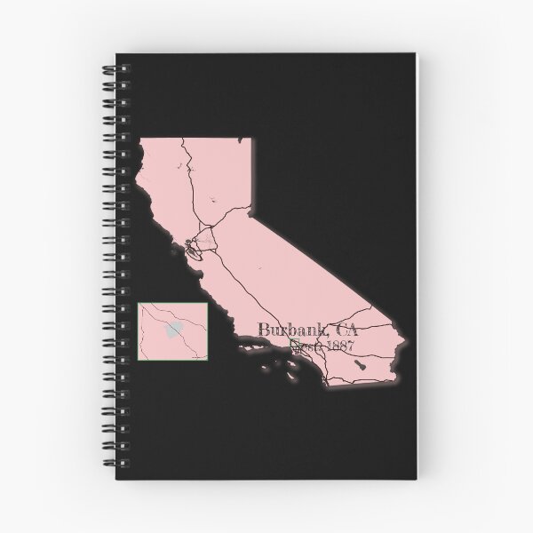 Item preview, Burbank, CA [Pink] designed and sold by PhilbonianDezin.