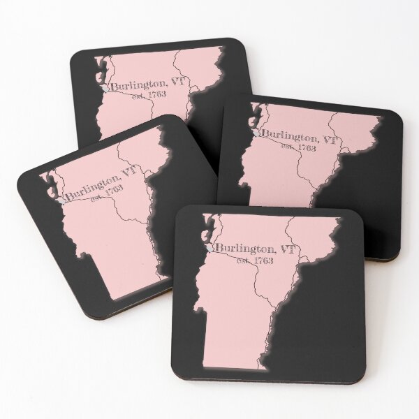 Item preview, Burlington, VT [Pink] designed and sold by PhilbonianDezin.