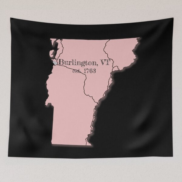 Item preview, Burlington, VT [Pink] designed and sold by PhilbonianDezin.