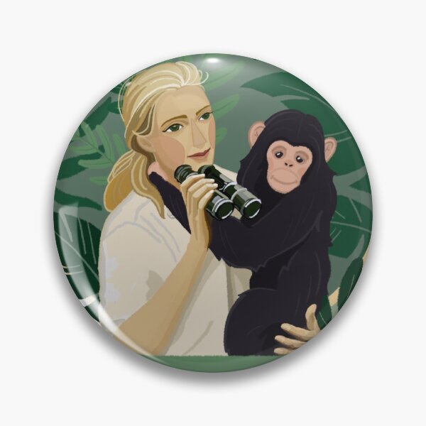 Item preview, jane goodall designed and sold by bassredbubble.