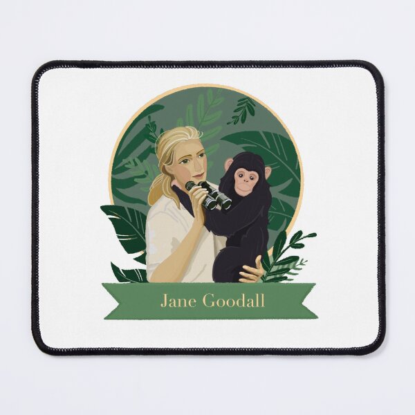 Item preview, jane goodall designed and sold by bassredbubble.