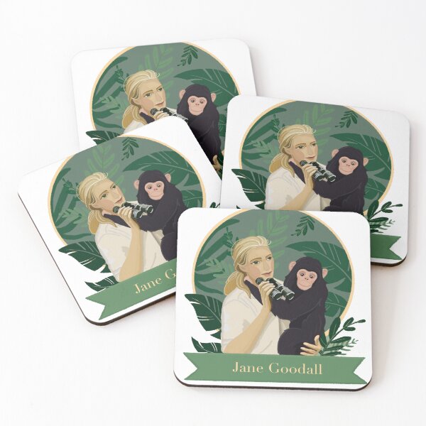 Item preview, jane goodall designed and sold by bassredbubble.