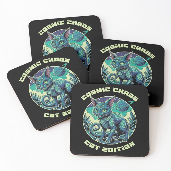 Item preview, Cosmic chaos cat edition designed and sold by JoRealm.