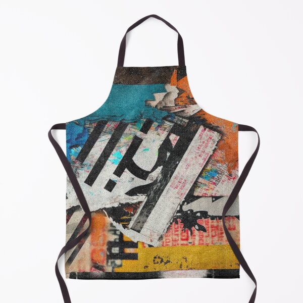 Item preview, Urban Industrial Back Street Aesthetic Collage Abstract Art designed and sold by DEC02.