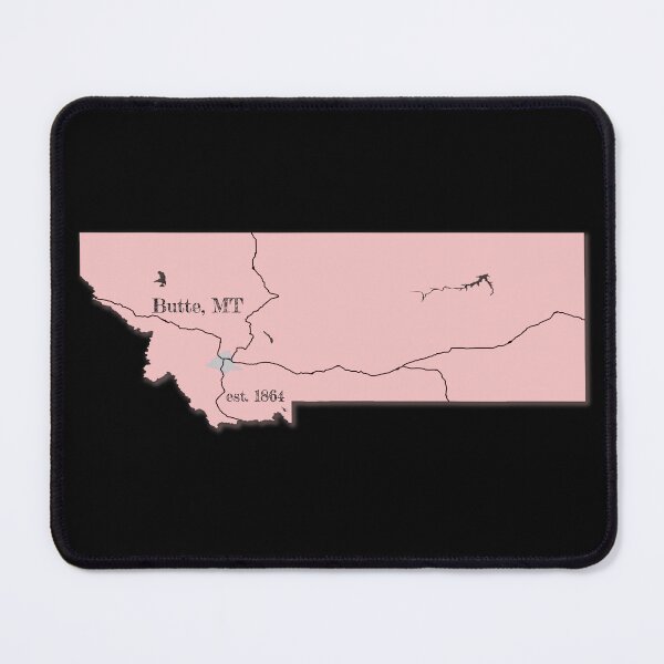 Item preview, Butte, MT [Pink] designed and sold by PhilbonianDezin.