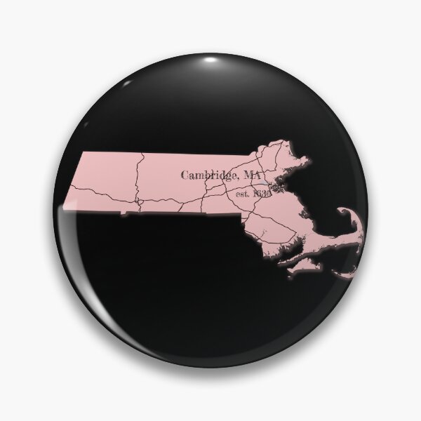 Item preview, Cambridge, MA [Pink] designed and sold by PhilbonianDezin.