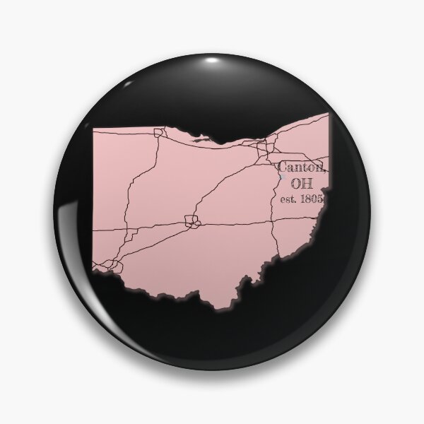 Item preview, Canton, OH [Pink] designed and sold by PhilbonianDezin.