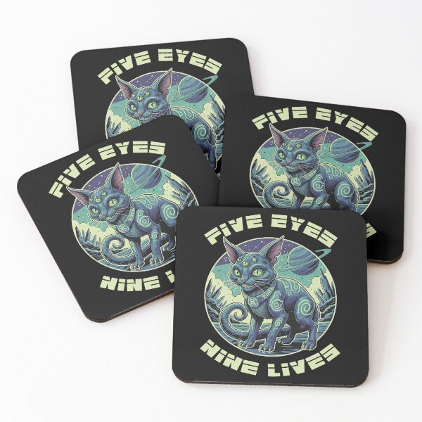 Item preview, Five eyes, nine lives designed and sold by JoRealm.
