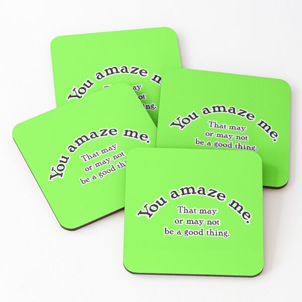 Item preview, You amaze me, green background designed and sold by mntimg.