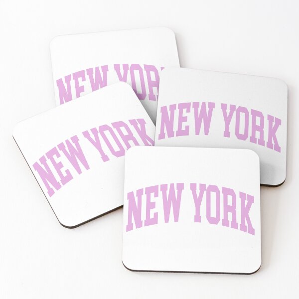 Item preview, New York - Retro Style College Style Curved Text designed and sold by chosenhomes.