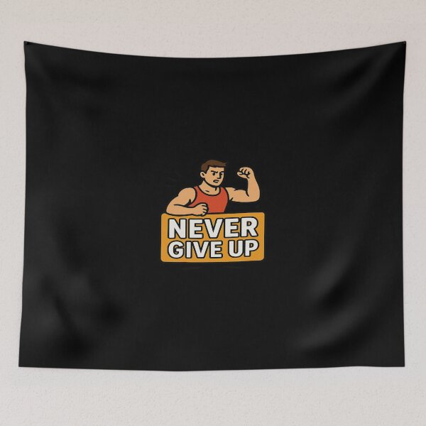 Item preview, Never Give Up - Forza e Motivazione designed and sold by RyoSaeba90.