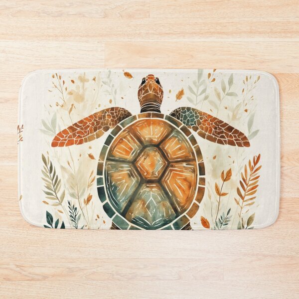 Item preview, Sacred Fall Turtle: Indigenous Strength in Watercolor designed and sold by Eden Underground Radio (Official Merch).