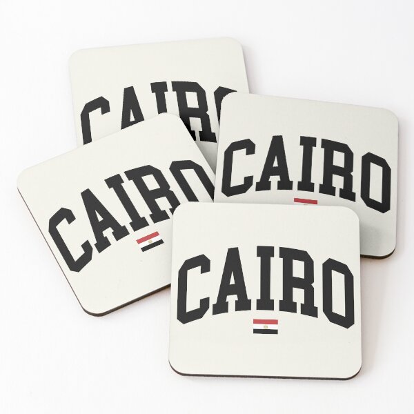 Item preview, Cairo Egypt - Retro Style College Style Curved Text designed and sold by chosenhomes.
