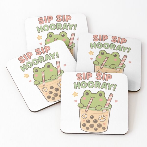 Item preview, Frog bubble tea cup designed and sold by Mindful56.