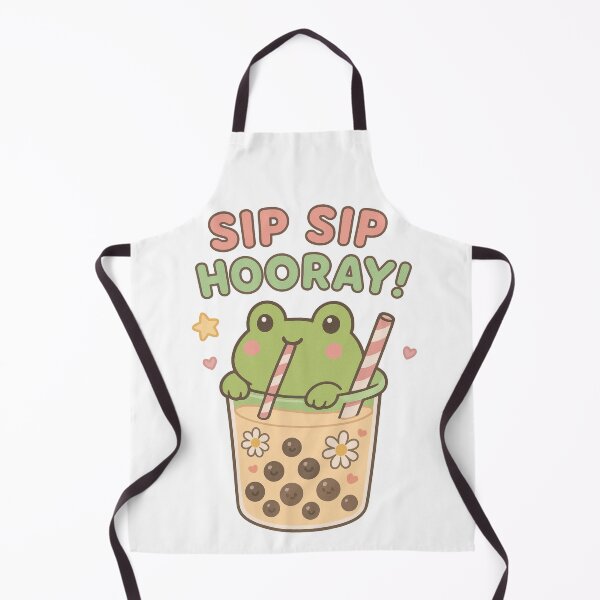 Item preview, Frog bubble tea cup designed and sold by Mindful56.