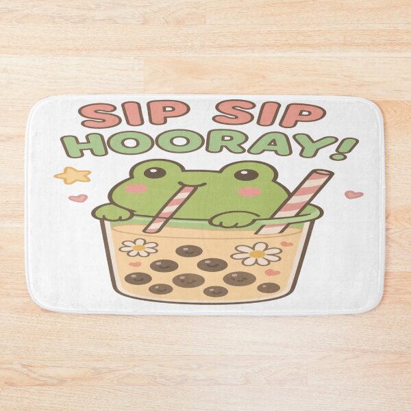 Item preview, Frog bubble tea cup designed and sold by Mindful56.