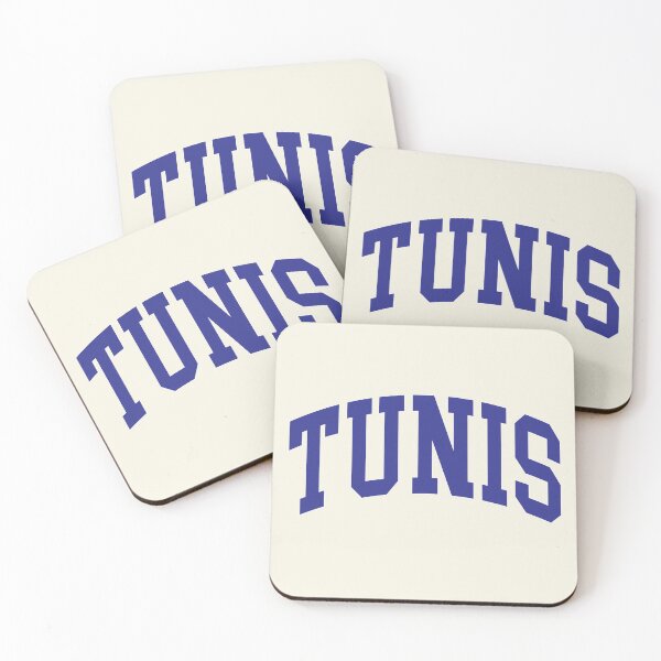 Item preview, Tunis Tunisia - Retro Style College Style Curved Text designed and sold by chosenhomes.
