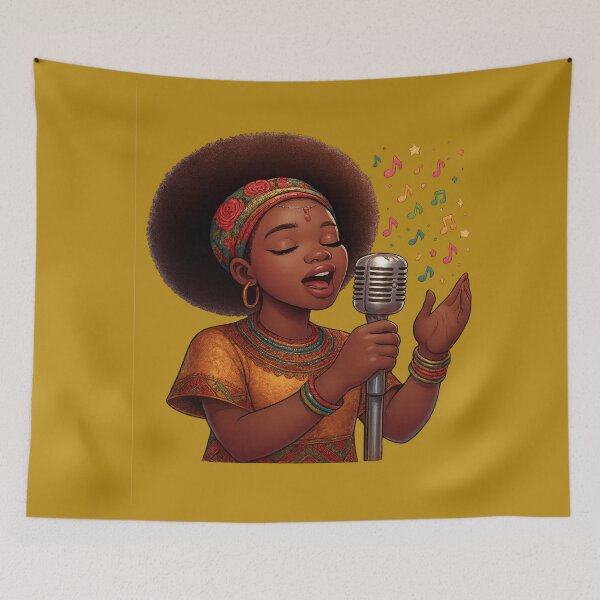 Item preview, Her name is Harmony and she loves to sing designed and sold by Flavaprints4u.