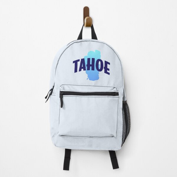 Item preview, Lake Tahoe - Retro Style Curved Text with Lake Shape designed and sold by chosenhomes.