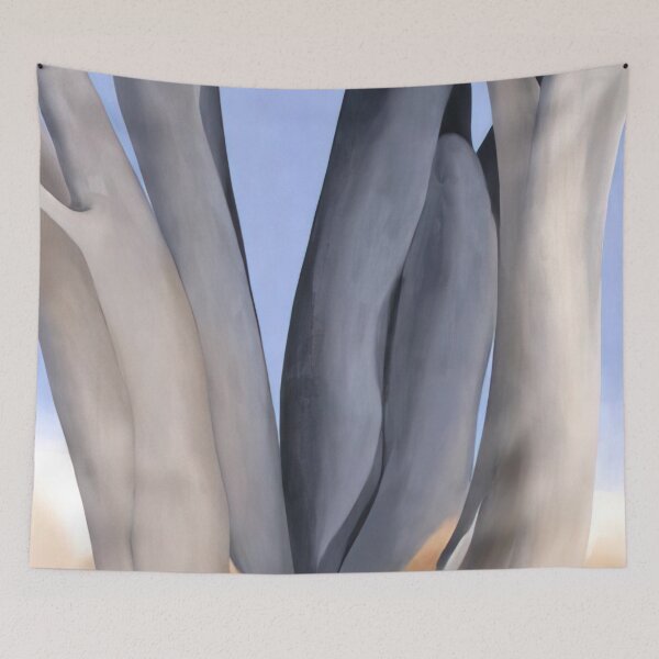 Item preview, Dark Tree Trunks By Georgia O'keeffe designed and sold by andrescastillRO.