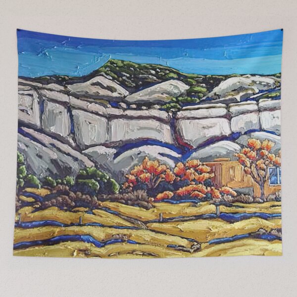 Item preview, Ghost Ranch Painting By Georgia O'keeffe designed and sold by andrescastillRO.