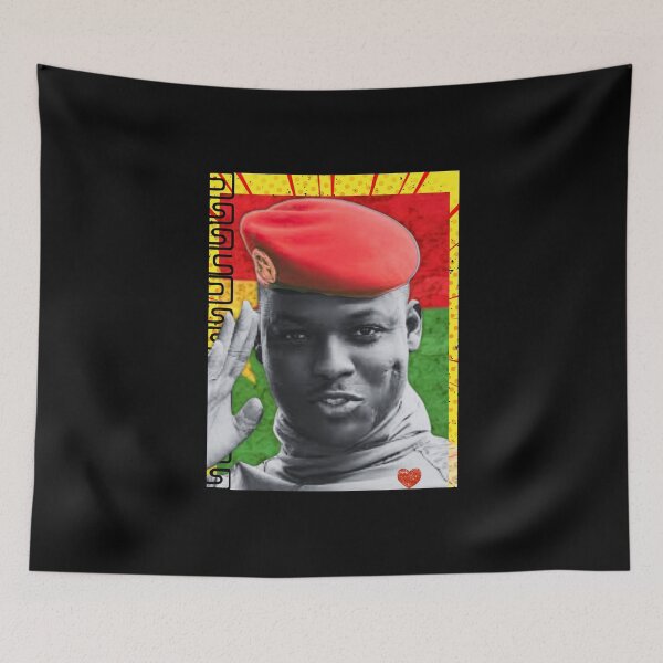 Item preview, Ibrahim Traoré – Burkina Faso, Africa Rising, Africa Unity designed and sold by InPrintedWord.
