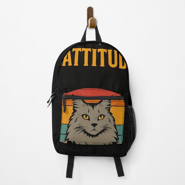 Item preview, Grey Maine Coon Cattitude | T-shirt Cats designed and sold by Whimsical Cat Designs.