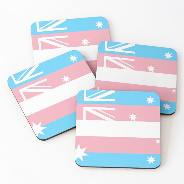 Item preview, Transgender Australian Pride Flag designed and sold by CMK2007.