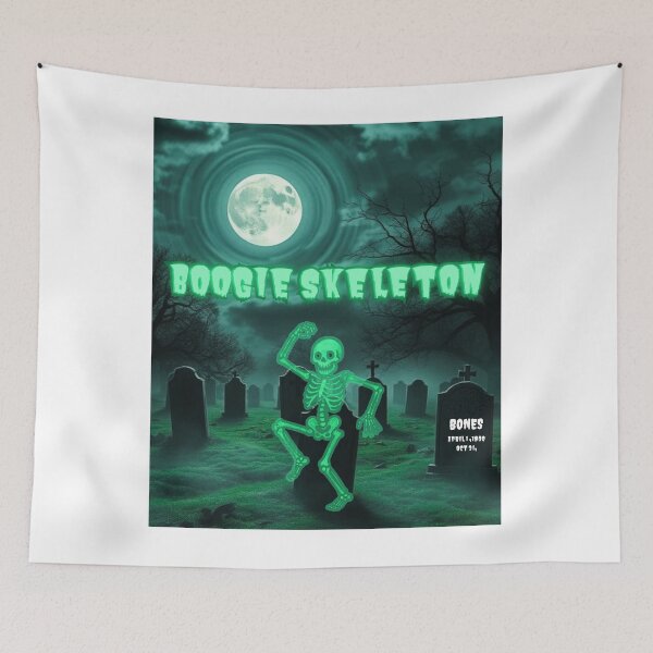Item preview, Boogie Skeleton – Funny Dancing Skeleton Halloween Design designed and sold by THEPLUGceoMERCH.
